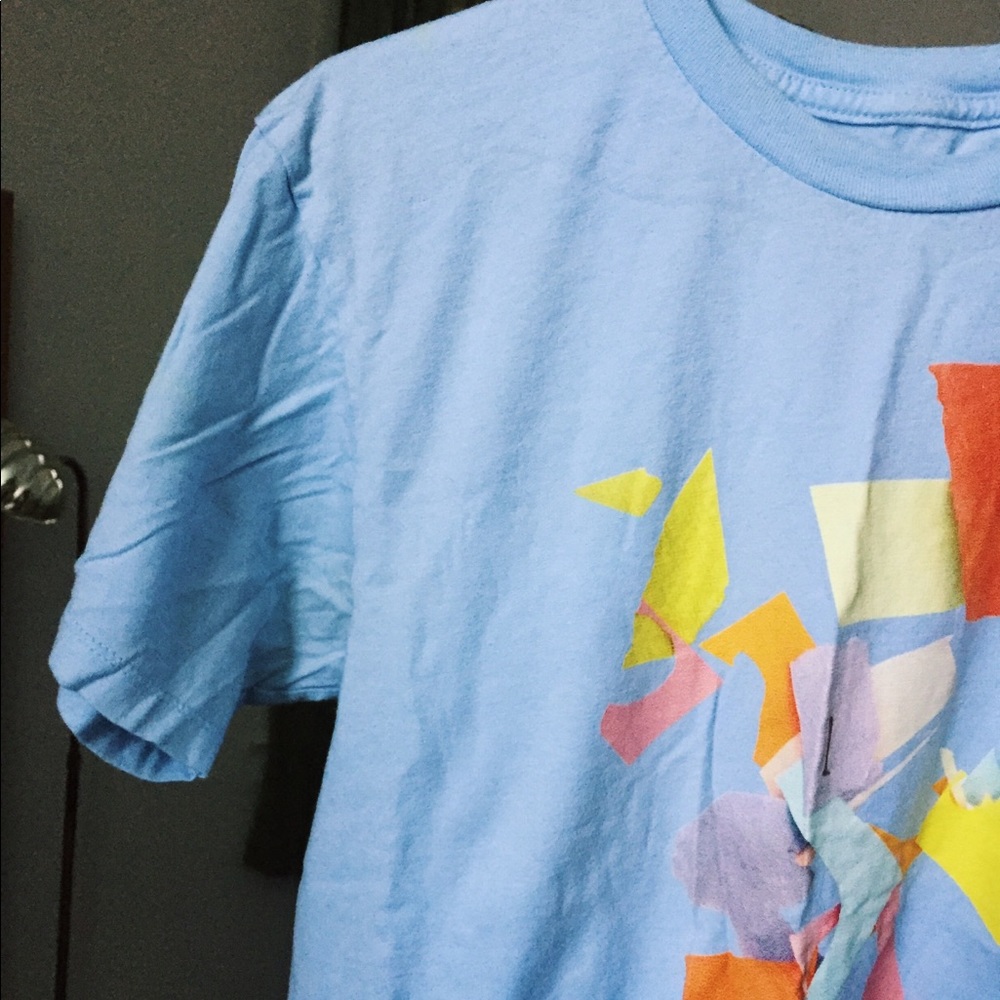 Collage style tee shirt